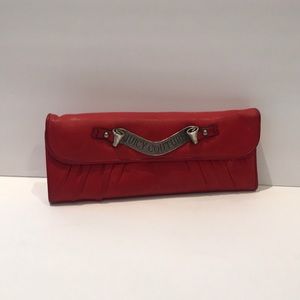 Juicy Couture Red Leather Wallet